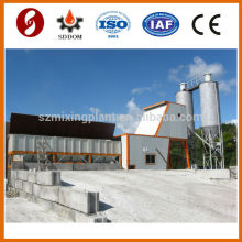 HZS25 Concrete mixing plant with heating system for Russia Belarus